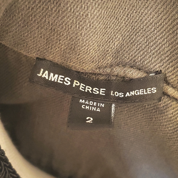 James Perse Los Angeles Military Grunge Jacket. - Picture 14 of 16